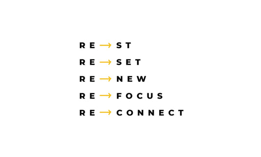 Rest, Reset, Renew, Refocus, Reconnect